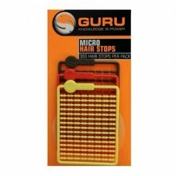Guru Micro Hair Stops - Red, Brown, Yellow
