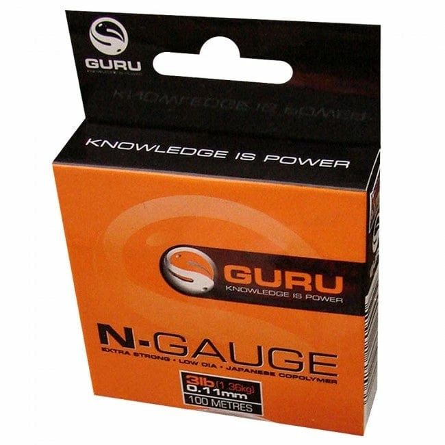 Guru N-Gauge Pro 1lb (0.08mm) Udice I Najlon 3 Guru N-Gauge Pro 1lb (0.08mm) Udice I Najlon