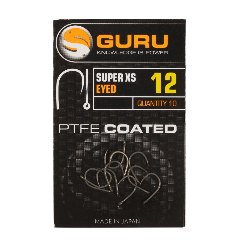 Guru Super XS Eyed Barbless Hooks 3 Guru Super XS Eyed Barbless Hooks
