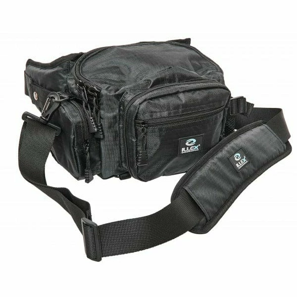 Torbe I čuvanje Pribora Illex Hip Bag Black 3 Torbe I čuvanje Pribora Illex Hip Bag Black