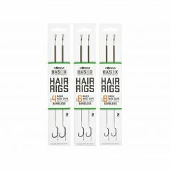 Korda Basix Hair Rigs Wide Gape Barbless