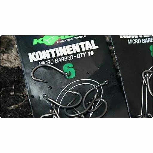 KORDA Kontinental Hook Size 04 Udice 3 KORDA Kontinental Hook Size 04 Udice