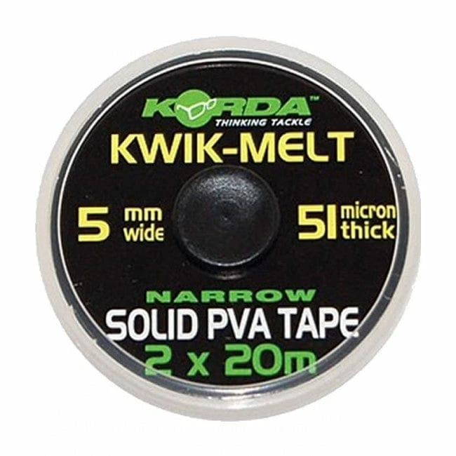 Korda Kwik-Melt PVA Tape - 5mm PVA Materijali 3 Korda Kwik-Melt PVA Tape - 5mm PVA Materijali