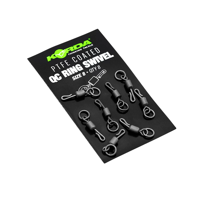 KORDA PTFE QC Ring Swivel 8 KORDA PTFE QC Ring Swivel