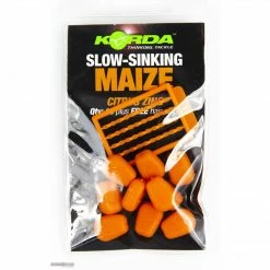 Korda Slow Sinking Maize Citrus Zing Orange Umjetni Mamci
