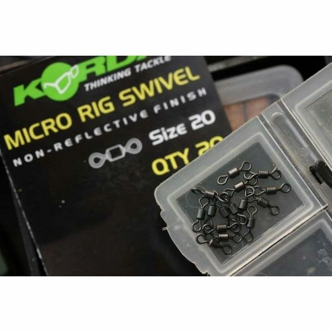 Korda Micro Rig Swivel - 20pcs 4 Korda Micro Rig Swivel - 20pcs