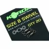 Korda Elementi Za Sisteme Swivels - Veličina 8 2 Korda Elementi Za Sisteme Swivels - Veličina 8