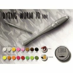 Libra Lures - Dying Worm 70mm