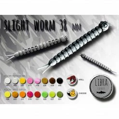 Libra Lures Slight Worm 38mm