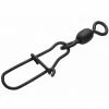 Madcat Stainless Crane Swivels With Snap Black 5pcs