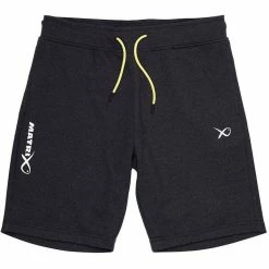 MATRIX MINIMAL BLACK MARL JOGGER SHORTS