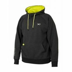 Matrix Minimal Black Marl + Lime Hoody L Odjeća I Obuća