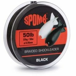 Matrix Šaranski Najloni I špage Spomb Braid Leader 22kg 50lb Black - DBL002