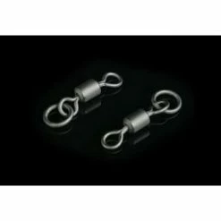 Elementi Za Sisteme MIKADO Rolling Swivel #8 With Ring - Black Matt - 10 Pcs Pack