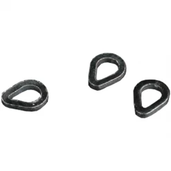 MIKADO Tear Drop Rig Rings / 4 Mm - Round Rig Rings