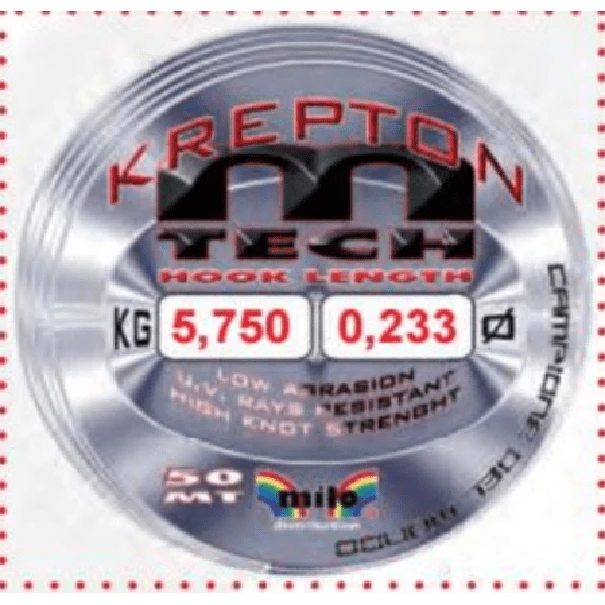 Udice I Najlon Milo Filo Krep. M-Tech Hooklenght 50mt 3 Udice I Najlon Milo Filo Krep. M-Tech Hooklenght 50mt