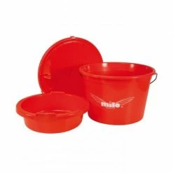 Milo Secchio Rossi Bancinella + Coppeer 25lt - 901VVN401 Posude Za Mamce I Hranu, Kante, Sita