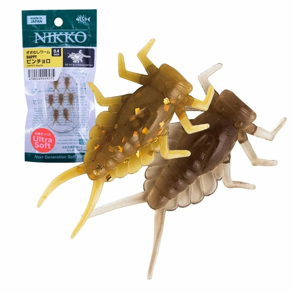 NIKKO KASEI Scented Floating Soft Bait Lure Dappy Mayfly 0.4in / 7pcs 3 NIKKO KASEI Scented Floating Soft Bait Lure Dappy Mayfly 0.4in / 7pcs