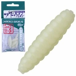 NIKKO KASEI Scented Floating Soft Bait Lure Dappy WaxWorm 1" Silikonske Varalice