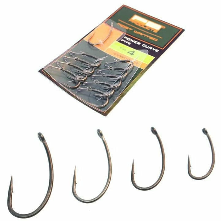 Udice PB Products Power Curve Hook PTFE 10pcs 3 Udice PB Products Power Curve Hook PTFE 10pcs