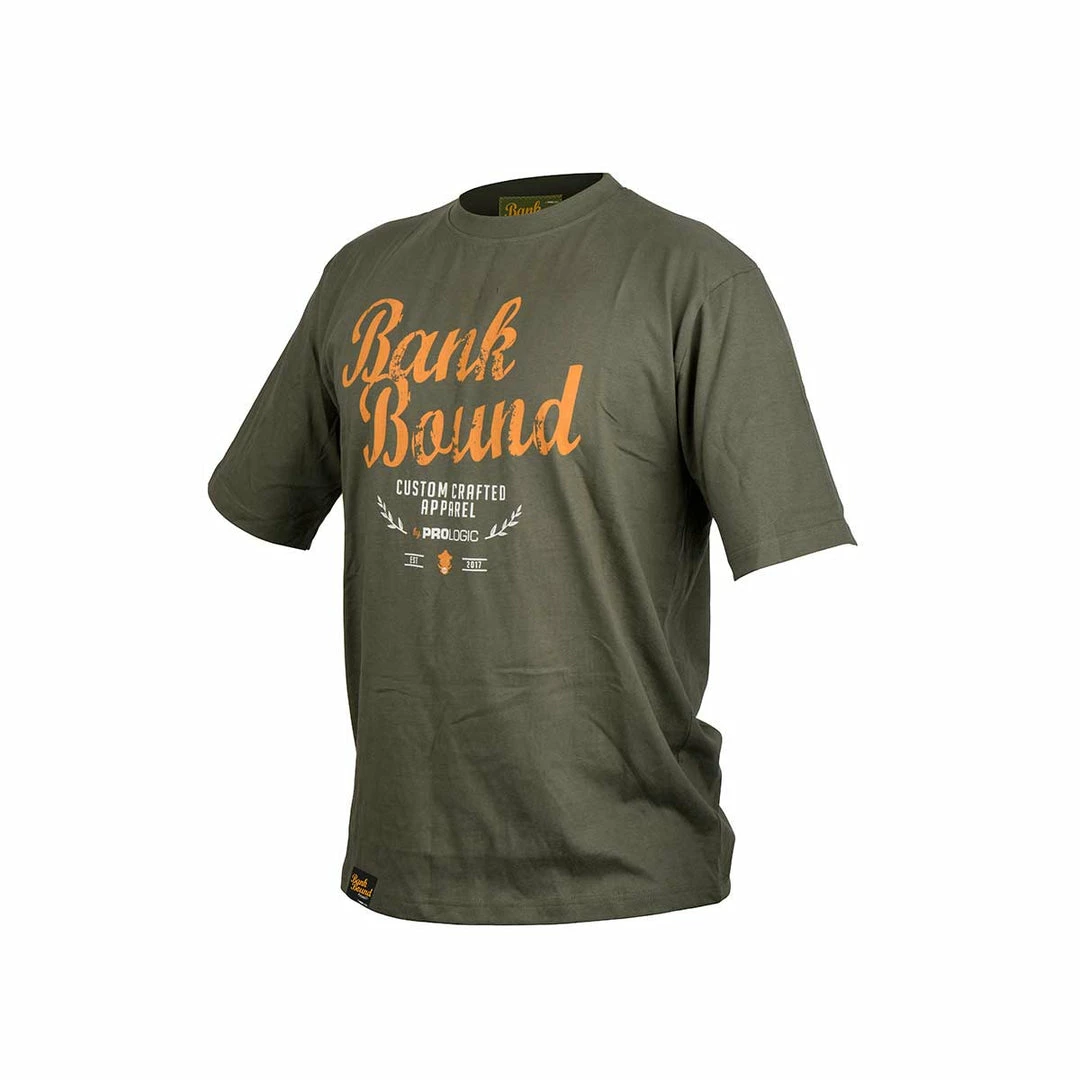 Prologic Bank Bound Retro Tee Green 3 Prologic Bank Bound Retro Tee Green