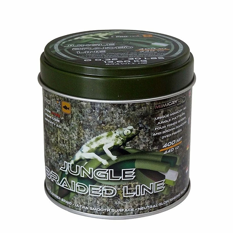 Šaranski Najloni I špage PROLOGIC D-PL Mimicry Jungle Braided Line 0.32mm 400m 30lbs 5 Šaranski Najloni I špage PROLOGIC D-PL Mimicry Jungle Braided Line 0.32mm 400m 30lbs