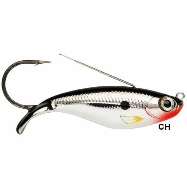 Metalne Varalice Rapala Weedless Shad WSD08 CH ( Chrome ) 3 Metalne Varalice Rapala Weedless Shad WSD08 CH ( Chrome )