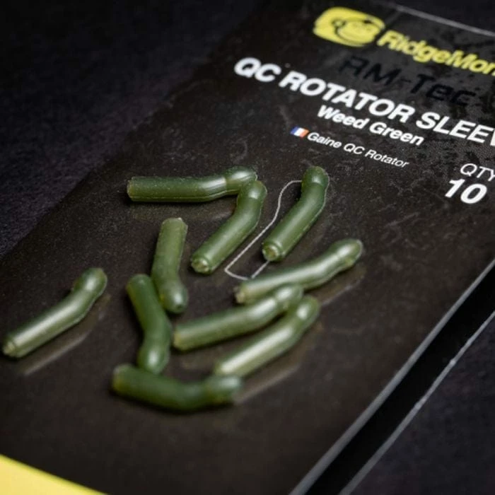 Ridge Monkey Quick Change Rotator Sleeves - Weedy Green 3 Ridge Monkey Quick Change Rotator Sleeves - Weedy Green