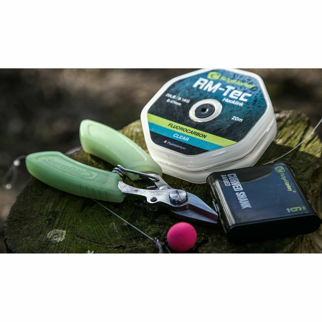 Ridge Monkey RM-Tec Flourocarbon Hooklink Clear 3 Ridge Monkey RM-Tec Flourocarbon Hooklink Clear