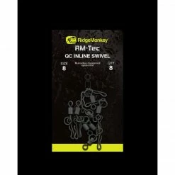 Ridge Monkey RM-Tec Quick Change Inline Swivel Size 8 Elementi Za Sisteme