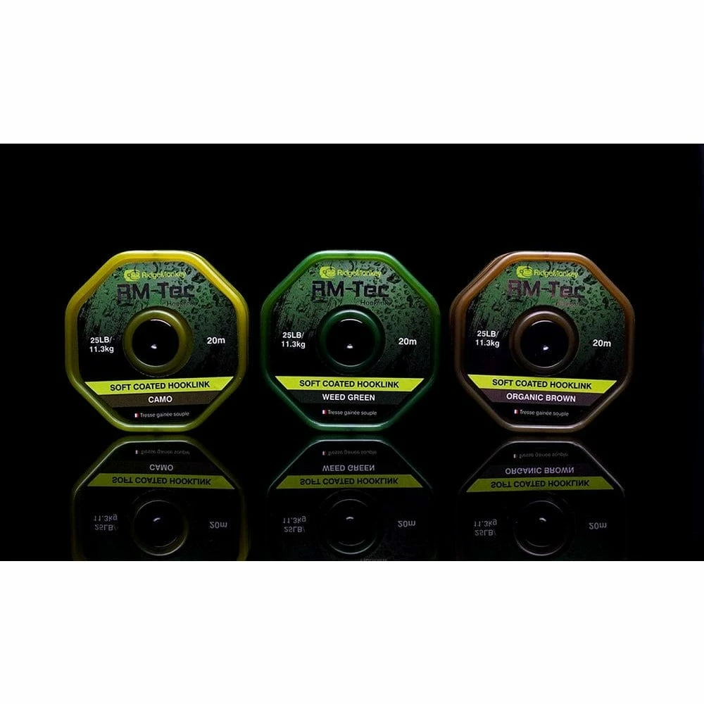 Ridge Monkey Materijal Za Predveze RM-Tec Soft Coated Hooklink 25 Lb 3 Ridge Monkey Materijal Za Predveze RM-Tec Soft Coated Hooklink 25 Lb