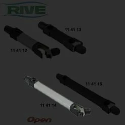 RIVE Connection Arm 1x OPEN - 390 Mm ALU Roleri,držači,nastavci,bankstick