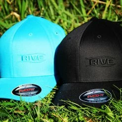 Rive Flexfit Cap - Black Mesh - Size L/XL