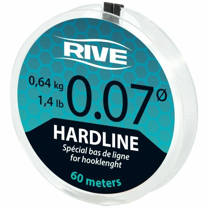 RIVE Hardline 60m Transparent 0.09mm 3 RIVE Hardline 60m Transparent 0.09mm