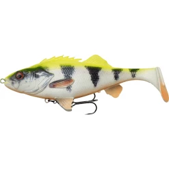 Vobler Varalice Savage Gear 4D Perch Shad 12.5cm 23g SS 05 Lemon Perch - 71466
