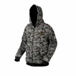 Odjeća Savage Gear Black Savage Zip Hoodie