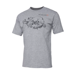 Savage Gear Cannibal Ink Tee - Grey Melange Odjeća