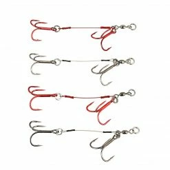 Jig Glave / Udice Savage Gear Carbon49 Corkscrew Stinger - 2pcs