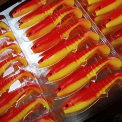 Savage Gear LB Cannibal 8cm 5g YR Fluo Silikonske Varalice