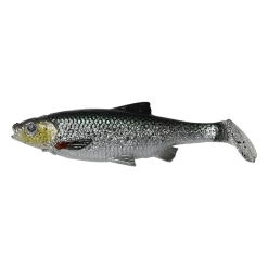 Savage Gear LB Paddle Tail 10cm Green Silver