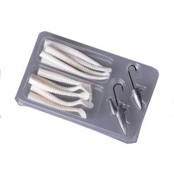 Savage Gear LRF Micro Sandeed Kit 12pcs ( 1+1. 5+5 ) White