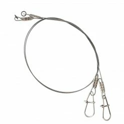 Savage Gear Titanium Jerkbait Trace 30cm 0.6mm 25kg Needle Snap 2pcs Najlon, Strune Sajle