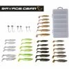 Silikonske Varalice Set Savage Gear Fat Minnow T-Tail Kit 30+6 Pcs