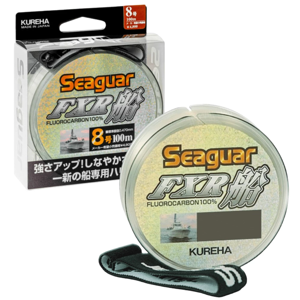 SEAGUAR Fishing 100% Fluorocarbon Leader Line FXR 100m 4 SEAGUAR Fishing 100% Fluorocarbon Leader Line FXR 100m
