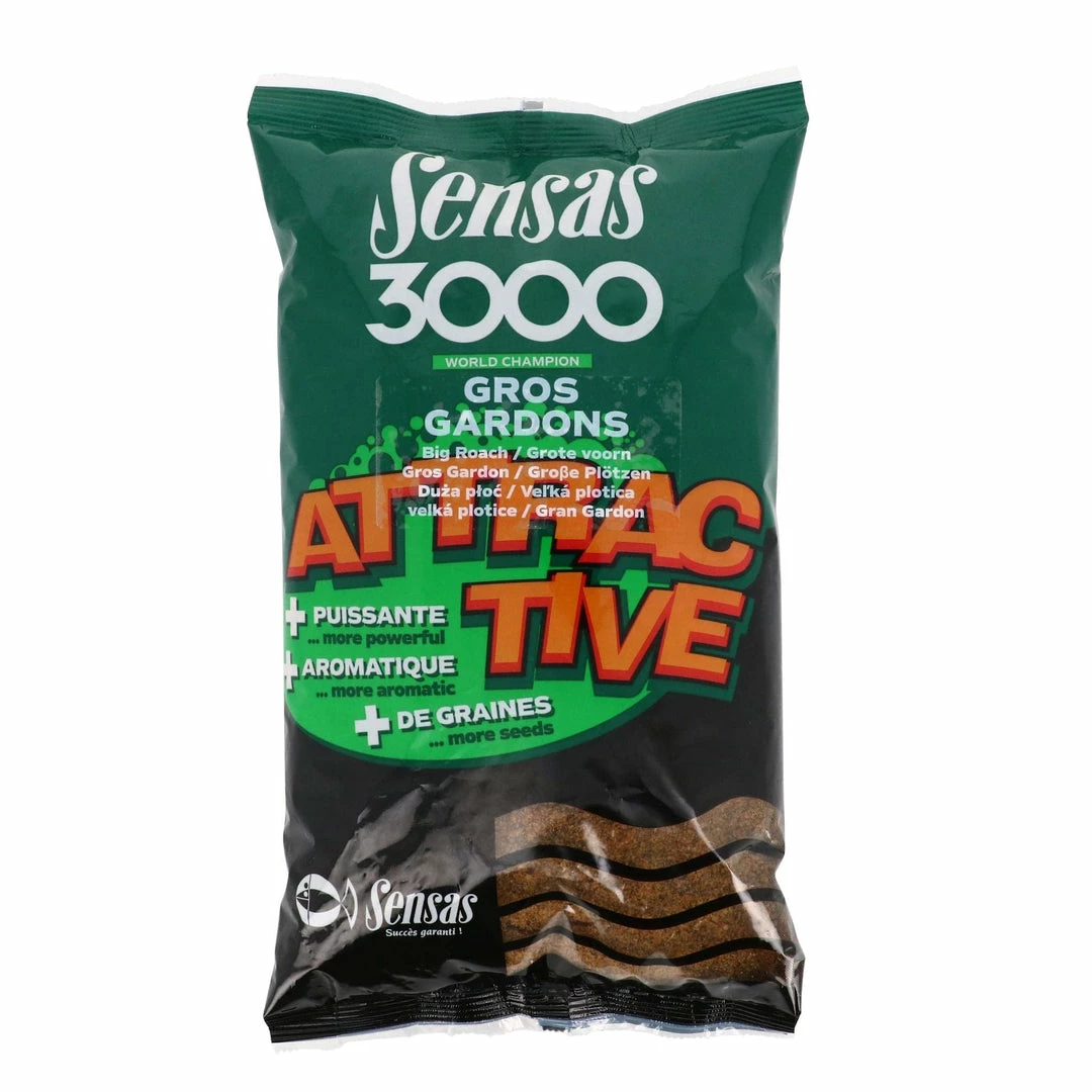 SENSAS Hrana Za Ribe 3000 ATTRACTIVE GROS GARDONS 3 SENSAS Hrana Za Ribe 3000 ATTRACTIVE GROS GARDONS