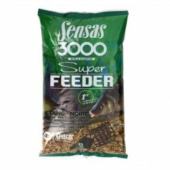 SENSAS Hrana Za Ribe 3000 SUPER FEEDER LAKE BLACK