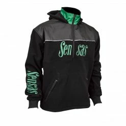 SENSAS CLUB 2 COLOUR SWEAT BLACK & GREEN