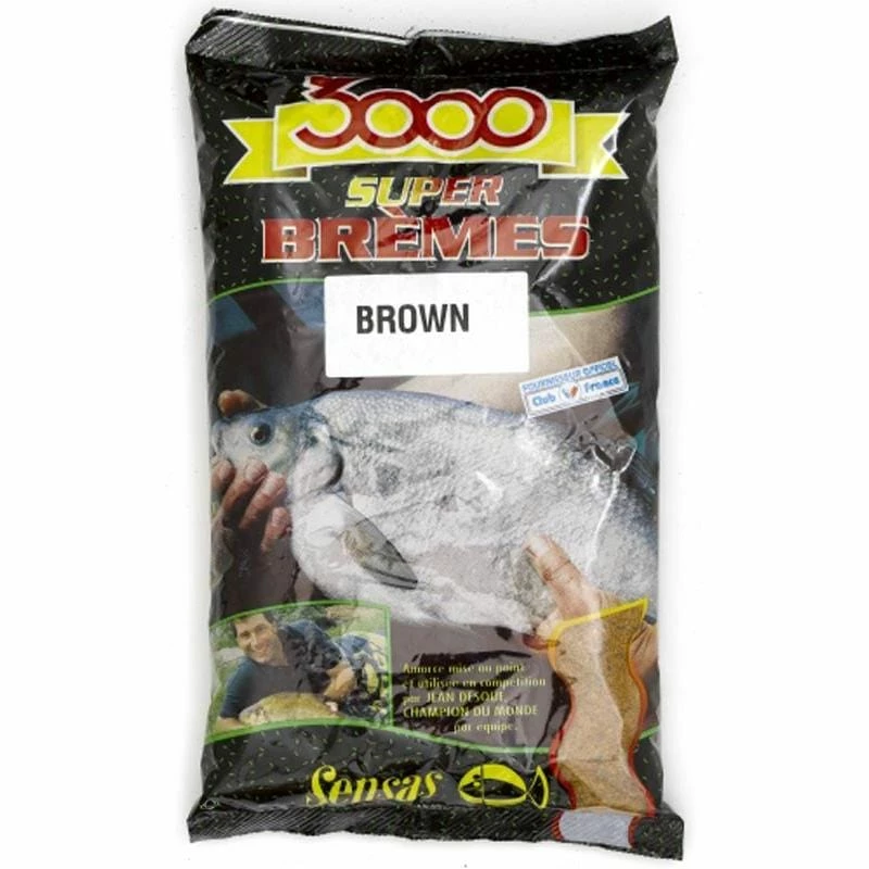 Hrana Za Ribe SENSAS 3000 BREMES BROWN (MARRON) 3 Hrana Za Ribe SENSAS 3000 BREMES BROWN (MARRON)