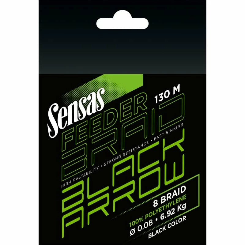 Sensas Black Arrow Braid 130m Udice I Najlon 3 Sensas Black Arrow Braid 130m Udice I Najlon