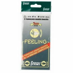 Sensas Hooks To Nylon 6110 Bronze - 15cm